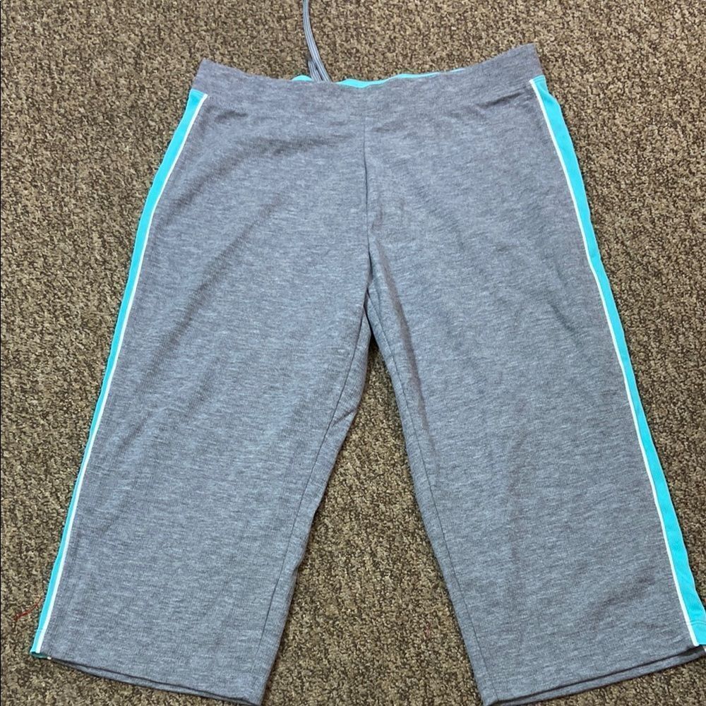 SJB Active New No Tag Light Gray And Blue Petite Sports Size PM